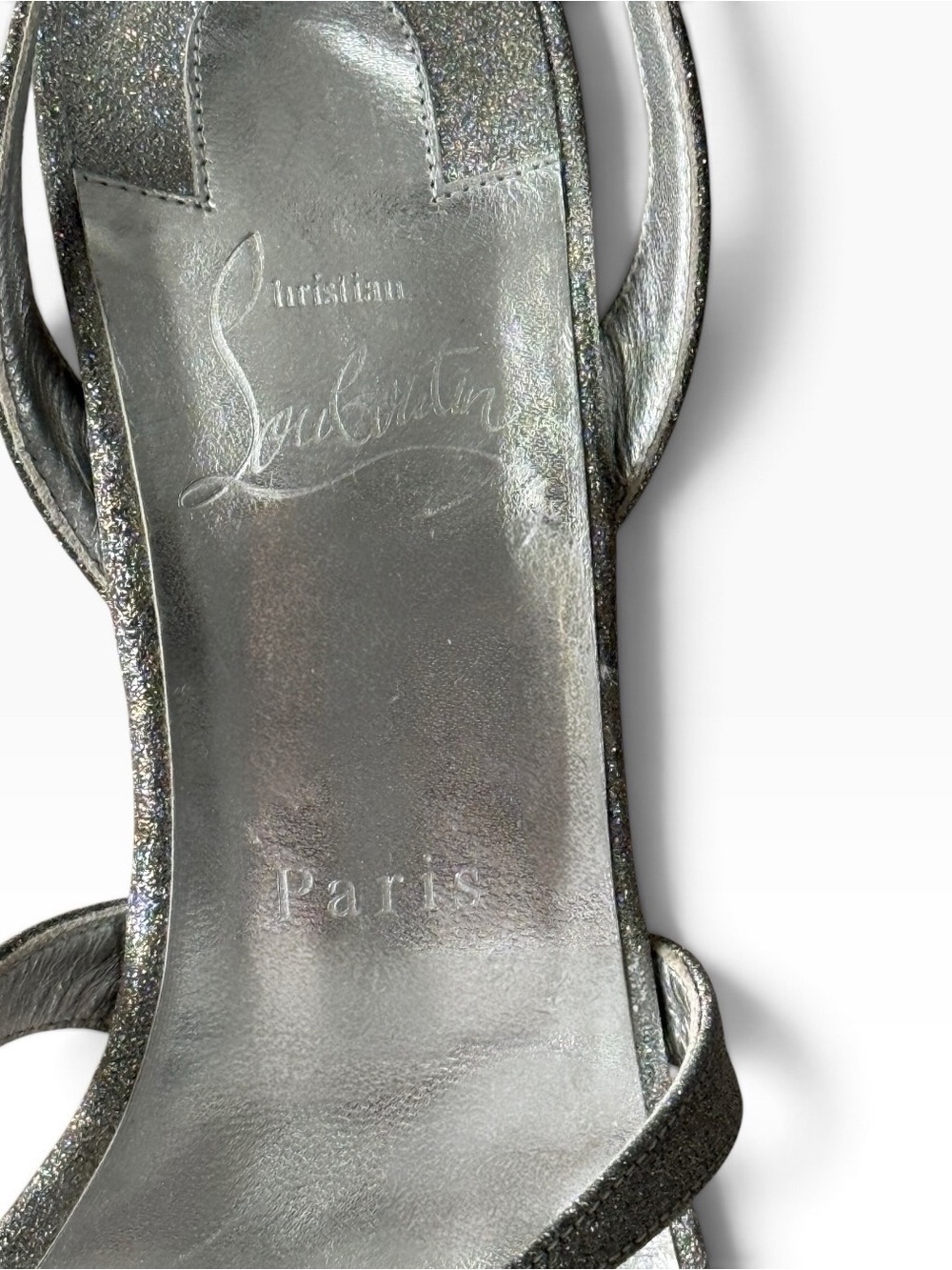 Christian Louboutin Emilie 100 Slingback Sandals - Picture 12 of 12